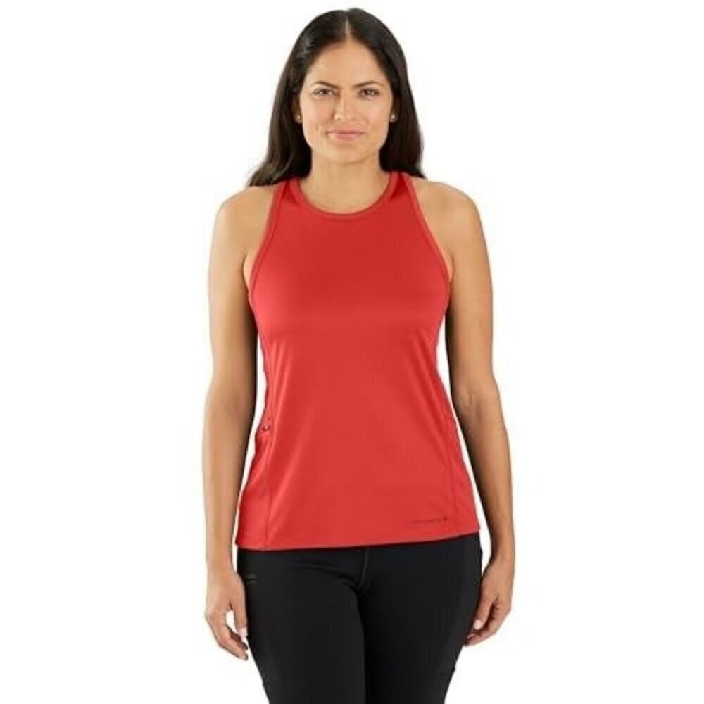Carhartt Force Women's Relaxed Fit Sleeveless Tank Top Roasted Tomato TK6828